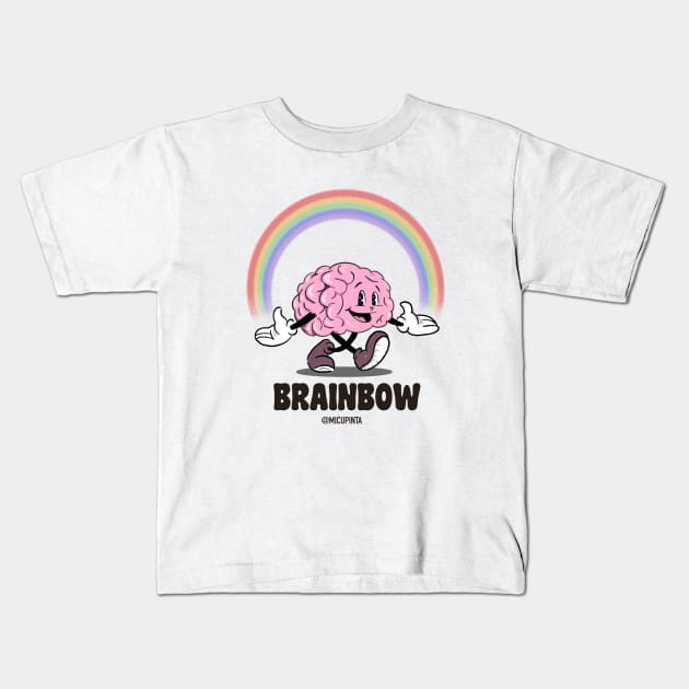 brainbow Kids T-Shirt by Micupinta